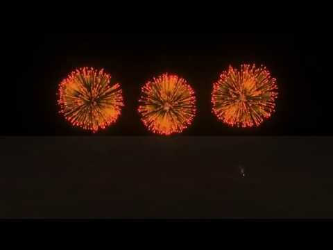 FWsim-synchronized firework show