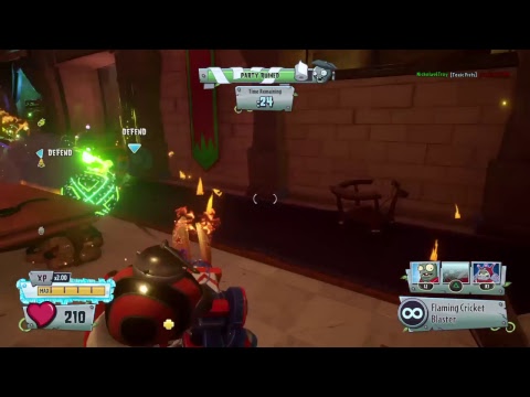 Zomboss Toilet Paper Steal Plants vs. Zombies Garden Warefare 1 [PS4, PC, Xbox]