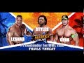 WWE 2K15 WWE Vs NJPW Summerslam Match Card
