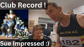 3000 Track Race - Club Record !