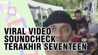 Kru Seventeen yang Selamat Unggah Video Soundcheck Terakhir sebelum Tsunami: Langitnya Gelap