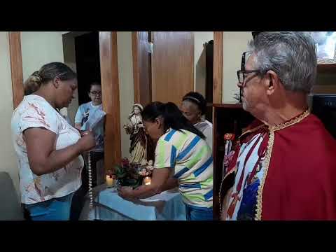 Missa Na Casa Da Maria Do Quinzinho Desterro do Melo/MG (Canal João Aniceto)