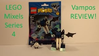 YouTube thumbnail: LEGO Mixels SERIES 4 - Vampos - REVIEW!