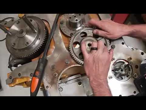 3406B Camshaft and cam follower/lifter installation