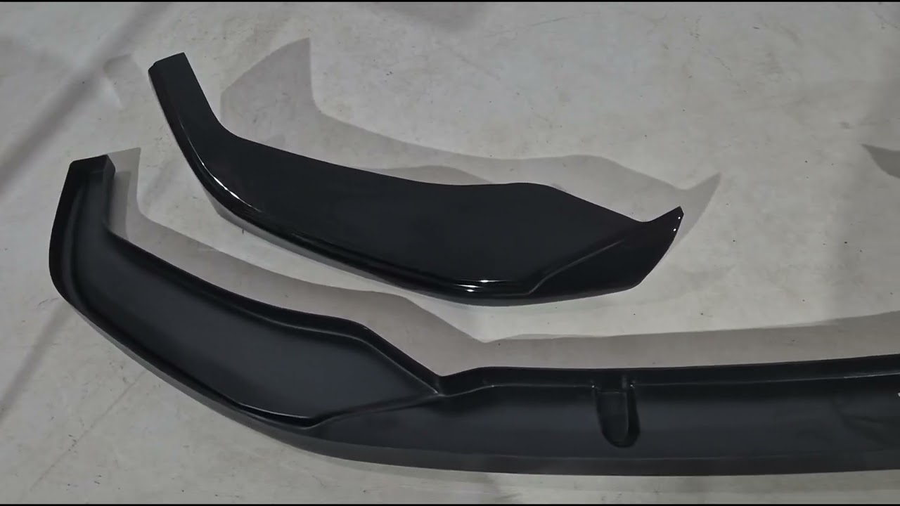 BMW Seria 5 G30/G31 2017–2023 Nakładka na Zderzak Przedni DPT Lip V2 do M-Performance 2017-2020, Czarny Połysk Video 1