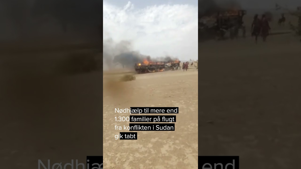 Lastbil med nødhjælp angrebet i Sudan