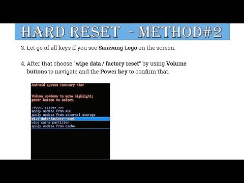 SAMSUNG Galaxy Tab Active2 | Hard Reset