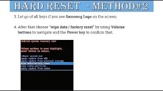 SAMSUNG Galaxy Tab Active2 | Hard Reset