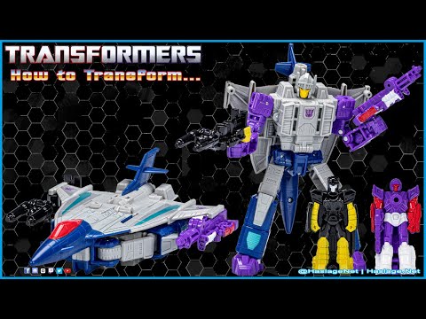 Transformers: Legacy Evolution Deluxe Needlenose w/ Sunbeam & Zigzag | HNE Toys