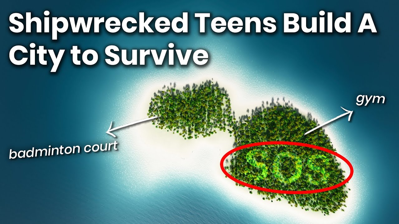 How Shipwrecked Teens Built Their Own "City" on an Abandoned Island