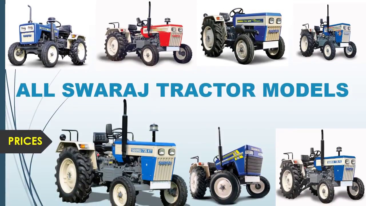 ALL SWARAJ tractor models with prices quick View