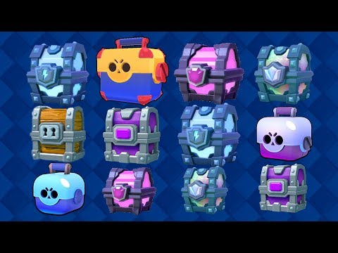 Открыл 12 сундуков на одном аккаунте | Clash Royale