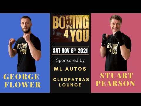 GEORGE FLOWER  -V-  STUART PEARSON - LEFT JAB PROMOTIONS  #BOXING