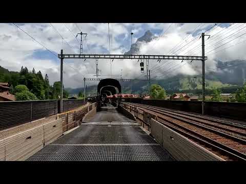 Car/Motorbike train - Goppenstein to Kandersteg (Switzerland)