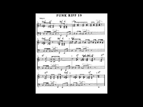 Andrew D. Gordon - riff 19 - gospel funk - tutorial lesson keyboard piano