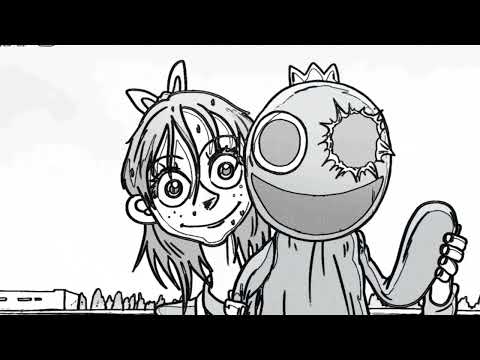 PURPLE SAD BACK STORY - Parasite / Rainbow Friends Animation
