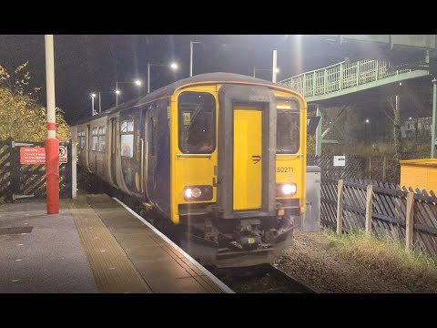 Northern Class 150 - 150211 arriving at Normanton (08/12/25)
