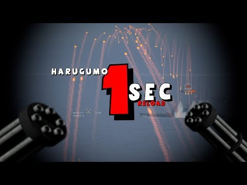 Machine-Gun-Harugumo || 8 KILLS || World of Warships