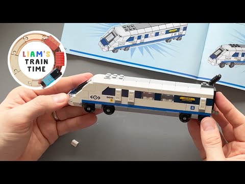 Building the LEGO High Speed Train Engine | Creator 40518 Speed Build (Part 2)