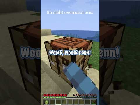 WoolE - We didn't expect THAT... @Gameplay3130- #minecraft #minecraftshorts #funny