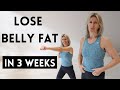 Lose Stubborn Belly Fat In 3 Weeks | Low Impact Home Workout Over 40s