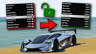 How to Unlock All Car Upgrades and Colors (Fast) | GTA Online