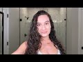 Curly Hair Routine