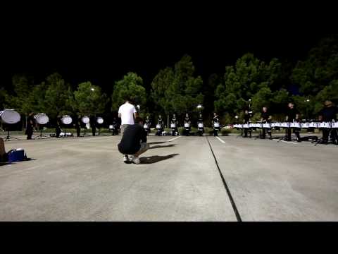 DCI 2009 - Blue Devils Drumline in the lot @ Houston, TX - 7/17/2009.