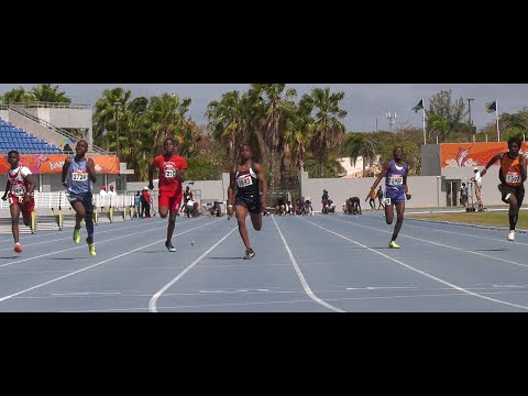 2020 National HS Championships U15 Boys 100M... Heat 4