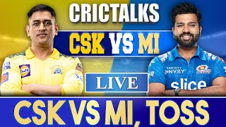 Live: CSK Vs MI, Match 59, Mumbai | CRICTALKS | TOSS & PRE-MATCH | IPL LIVE 2022