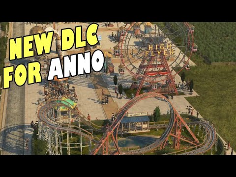 NEW THEME PARK  DLC Anno 1800 First Look Brand New DLC for Anno 1800  Anno 1800 Day at amusements
