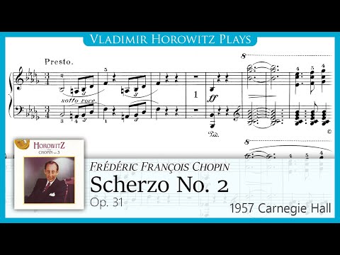 Chopin: Scherzo No. 2, Op. 31 [Horowitz 1957]