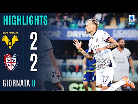 VERONA-CAGLIARI 2-2 | HIGHLIGHTS | 8ª GIORNATA | SERIE A ENILIVE 2025/26