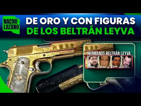 Aseguran armas con detalles en oro durante detención de “El Payo” | Noticias con Nacho Lozano