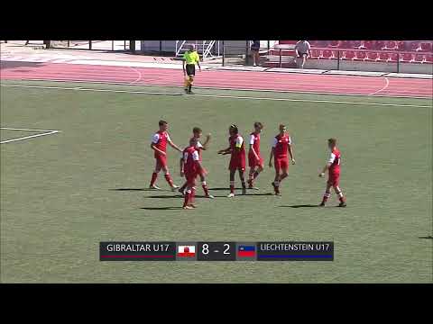 U17 Highlights: Gibraltar 8 - 2 Liechtenstein