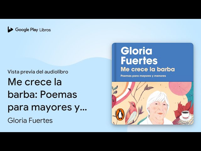 Vídeo relacionado con Me crece la barba: Poemas para mayores y menores