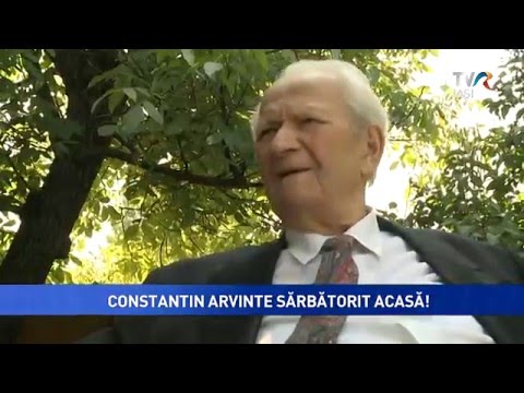 CONSTANTIN ARVINTE SĂRBĂTORIT ACASĂ!