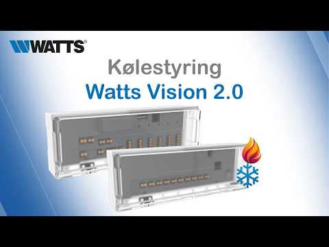 9. Parring af varme køle modul HC modul med 6 zone gulvvarmestyring - Watts Vision® 2.0