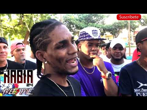 50 vs 500 PESOS 🤣 La Rabia 24 vs Tony RD - Freestyle Rap Battle in Moca