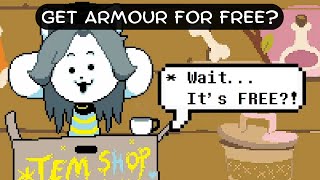 Can You Buy the Temmie Armour for FREE with Enough Deaths?