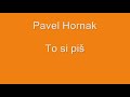 To si piš - Pavel Horňák