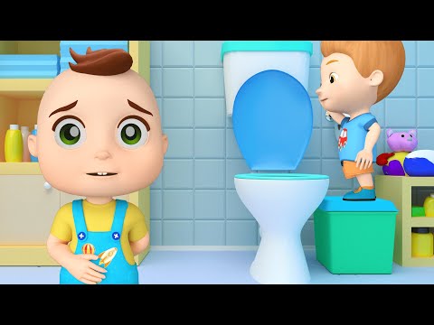 Lauf schnell aufs Klo! 🚽 - Lustiges Kinderlied über Toilettengang 🎵👶