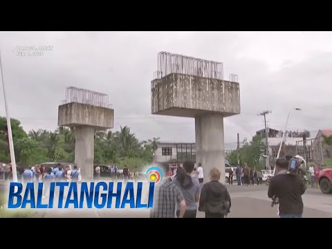 DPWH - Malabog Flyover na sinimulang itayo noong 2021, 12% pa lang ang nagagawa | Balitanghali