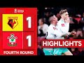 Armstrong Scores Late Equaliser! | Watford 1-1 Southampton | Highlights | Emirates FA Cup 2023-24