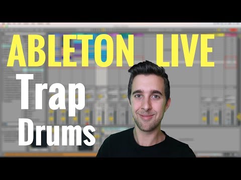 How to Make a Trap Style Drum Beat in Ableton Live 9 | How to create Trap Drums in Ableton Live