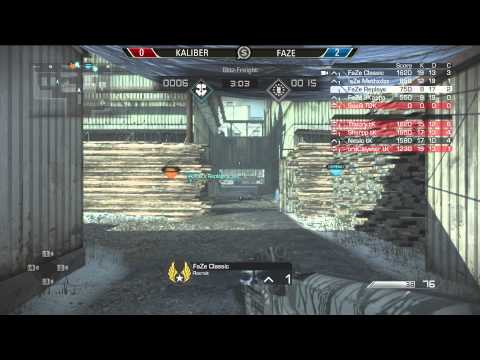 Kaliber vs Faze - Game 3 - ScufGaming Showdowns