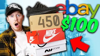 What SNEAKERS Can $100 Buy You On eBay?!