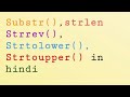 String Functions Substr Strrev Strlen Strtolower Strtoupper In Java Php
