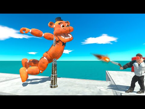 RUN, JUMP and ESCAPE from DEADLY SPIKES - Animal Revolt Battle Simulator