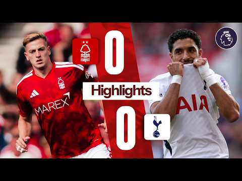 Nottingham Forest 0-0 Tottenham Hotspur | Premier League Highlights 🎬